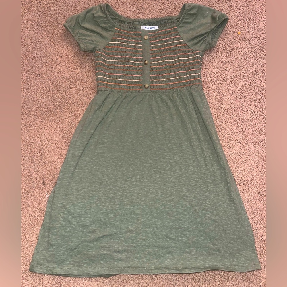 Girls Green Old Navy dress